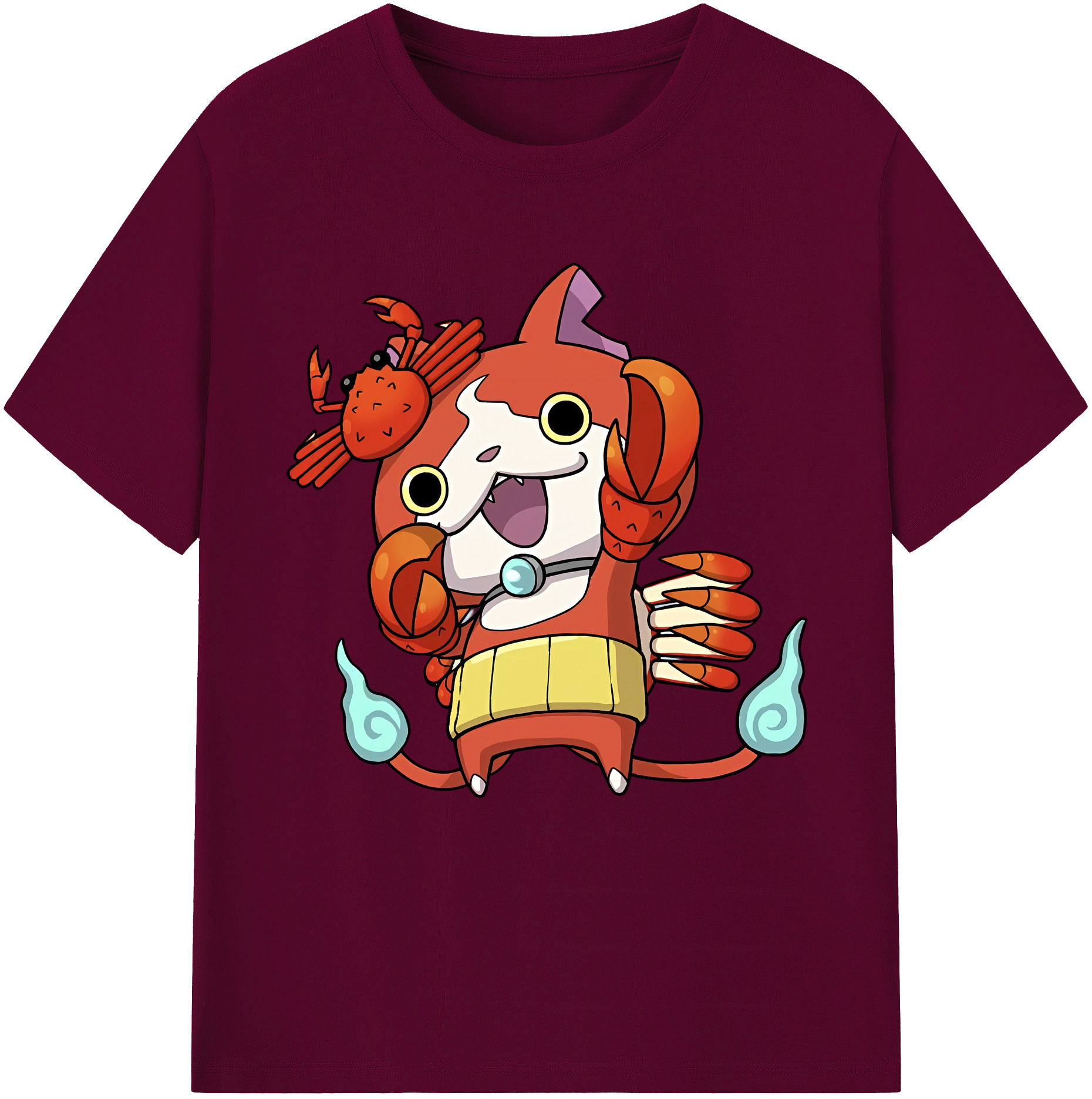 （画像用） 妖怪ウォッチ Yo-kai Watch レディースカジュアルプリントTシャツ（綿100％）